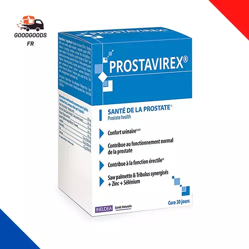 Prostavirex - Complément Alimentaire Naturel - Préserve La Prostate 90 Gélules