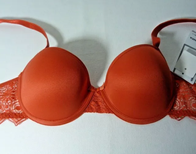 PASSIONATA GEORGIA soutien-gorge à mémoire de forme orange neuf avec étiquettes