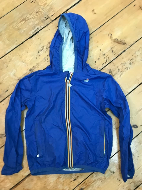 K-Way Jacket Size Age 10 Youth Jacket Waterproof Parka Winter