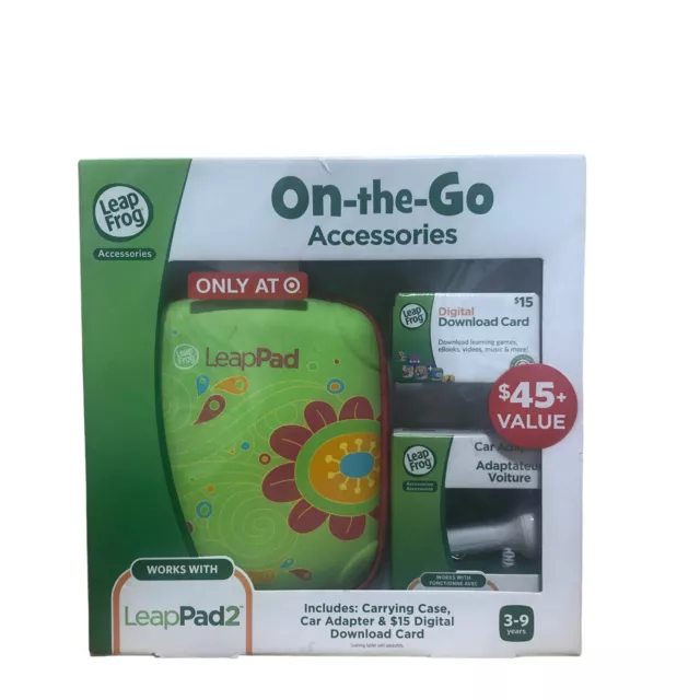 Leapfrog 61301 Leappad Accessories On-The-go Bundle NIB