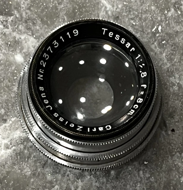 OBJECTIF CARL ZEISS Tessar 80mm 2,8 Hasselblad - BON ETAT - A