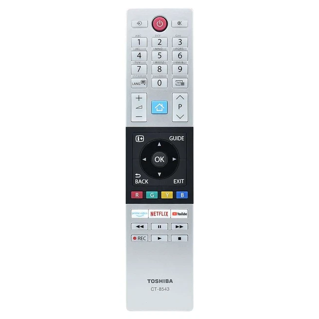 Télécommande D'origine Toshiba Pour TV 55V5863DG - Neuf Sous Blister