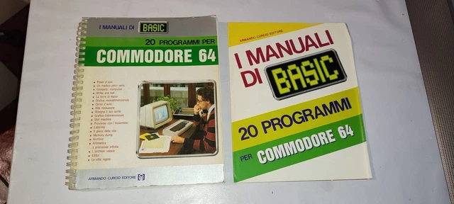 MANUALE ISTRUZIONI I Manuali Di Basic : 20 Programmi Per Commodore 64 ...