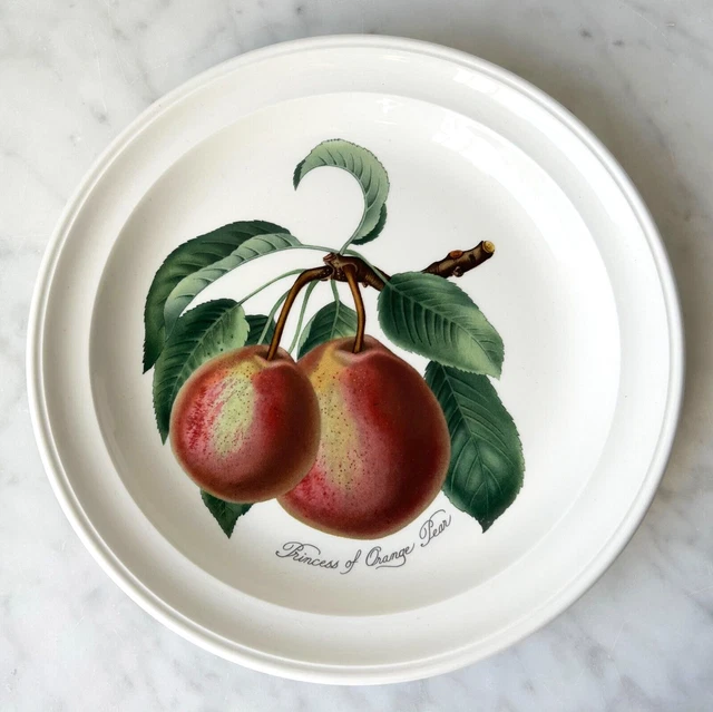 PORTMEIRION POMONA PRINCESS of Orange Pear Salad Plate 8.5