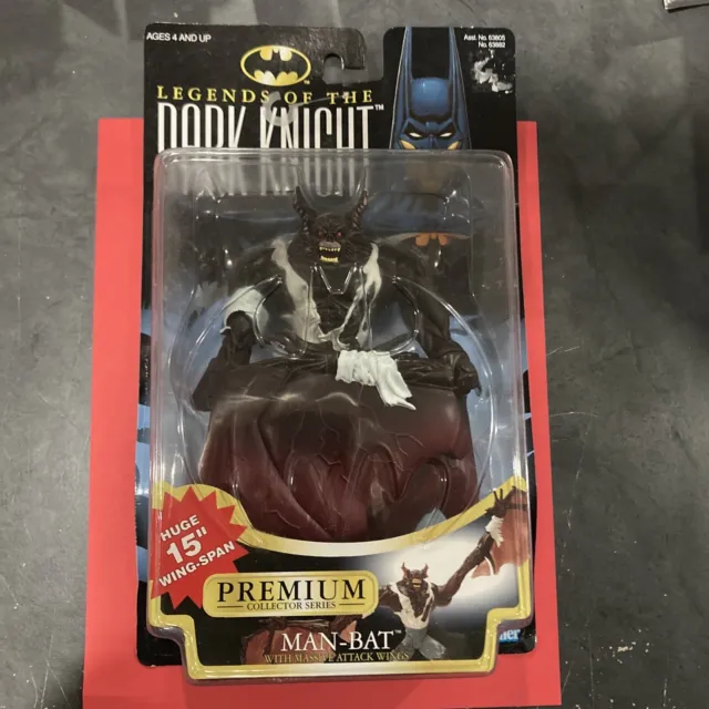 Vintage 1997 Batman Legends of the Dark Knight MAN-BAT Action Figure