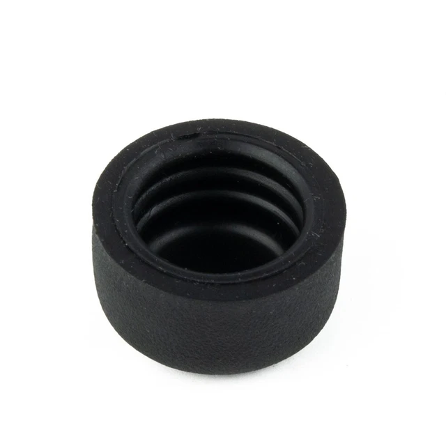 4 Cache-boulons Bras Essuie-glace ECSiNG - Compatible VW Golf Passat Jetta - Noir