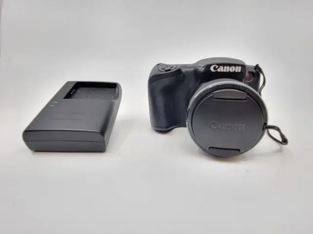 Canon Powershot Sx420 Is With One Battery And Charger *Spot On Lens  (Kn1029036)