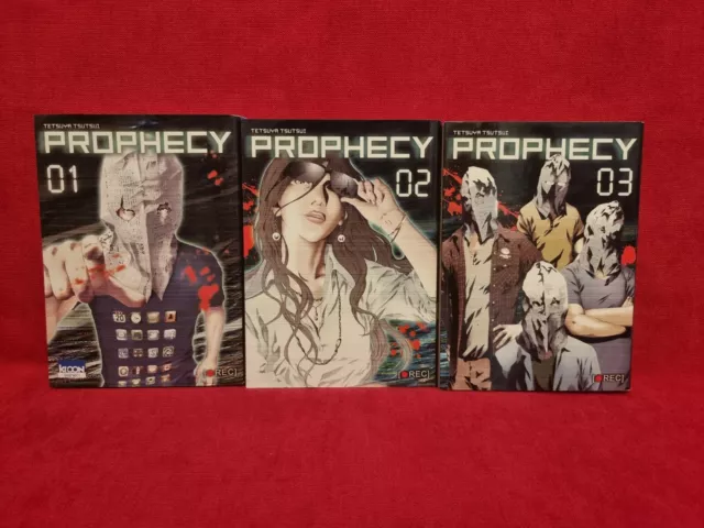 PROPHECY - Tome 1 à 3 - TETSUYA TSUTSUI - Manga - Occasion