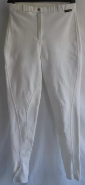 Pantalon / Culotte D’equitation Decathlon Fouganza Taille 42 Blanc