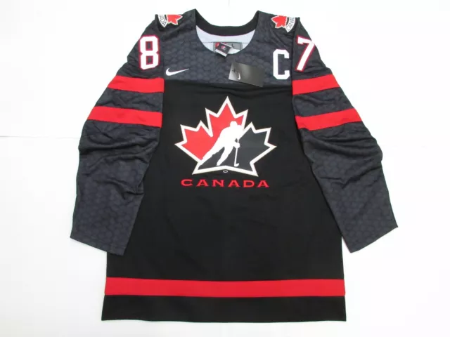 Sidney Crosby Team Canada Black Nike Hockey Jersey