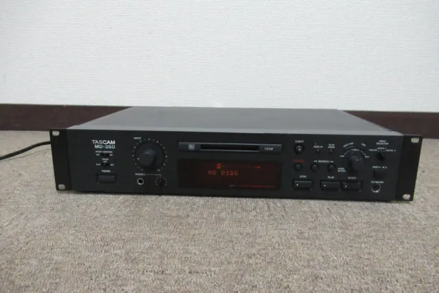 Tascam MD-350 Mini Disc Player Recorder MD Deck