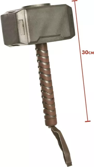 Marteau de Thor Accessoire Costume Déguisement - Marvel - NEUF