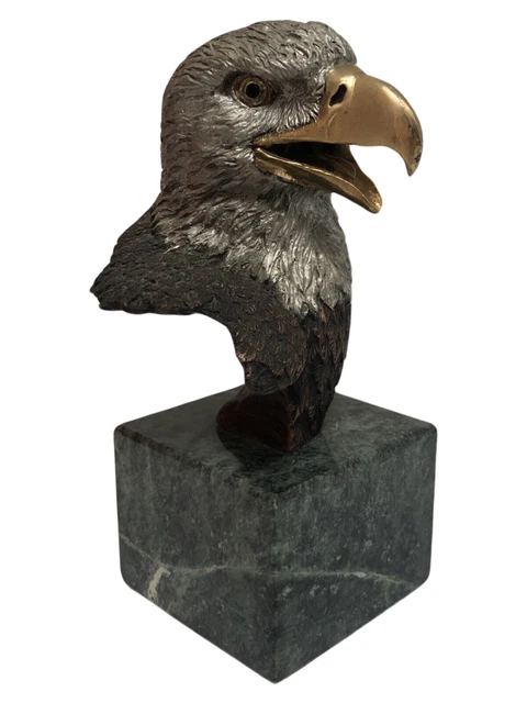 Legends 1990 Eagle Sentinel Limited Edition Bronze Sculpture K Cantrell 506/2500 Legends 1990 Eagle Sentinel Limited Edition Bronze Sculpture K Cantrell 506/2500