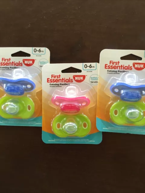 First Essentials Nuk  Pacifiers