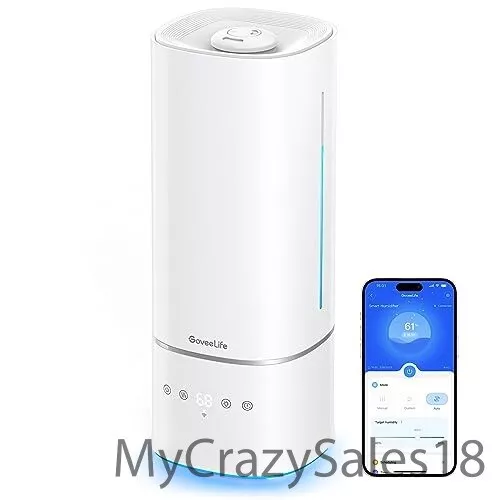 GoveeLife Smart 6L Humidifiers for Home Large Room