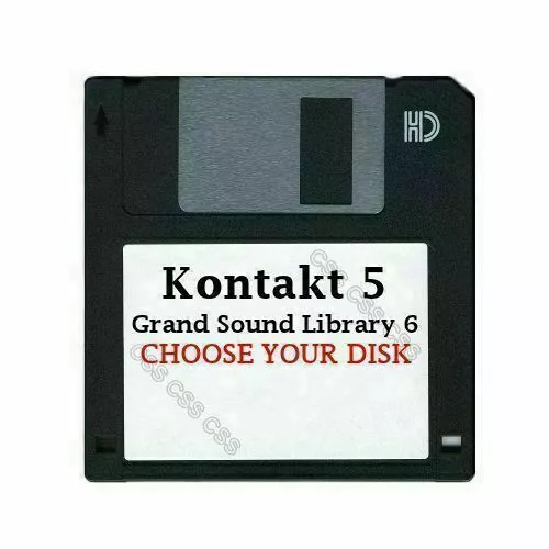 Kontakt Version 5 Floppy Disk Grand Sound Library 6 Choose Your Disk