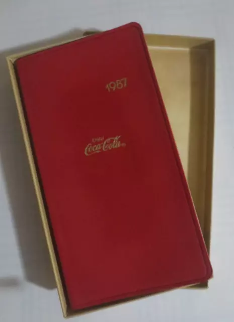 Coca-Cola 1987 Pocket Calendar