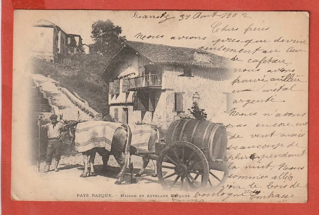 CPA Originale - Le Pays Basque : Type De Basque - Folklore (482535)