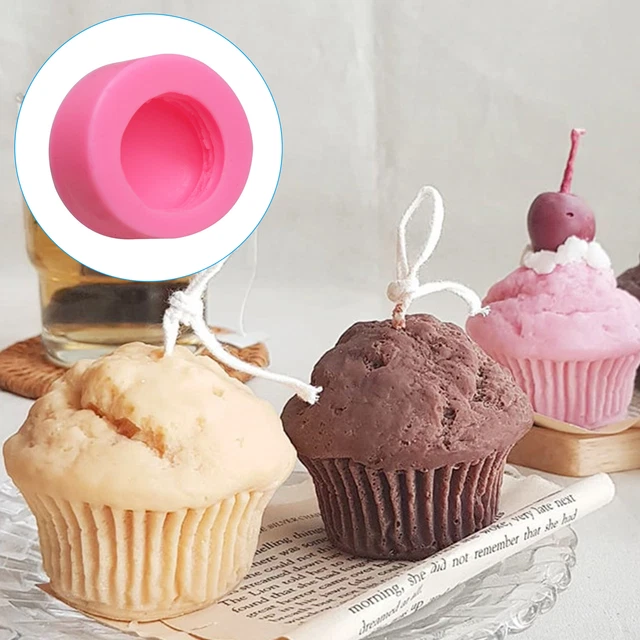 Mufform Macaron, portátil, útil, fabricación de velas, pastel de chocolate,