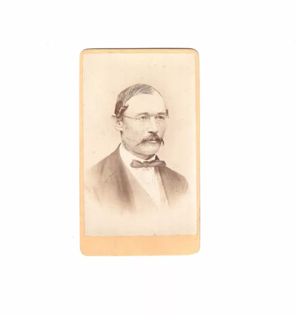 Quido Trapp CDV Foto Herrenportrait - Brünn um 1870