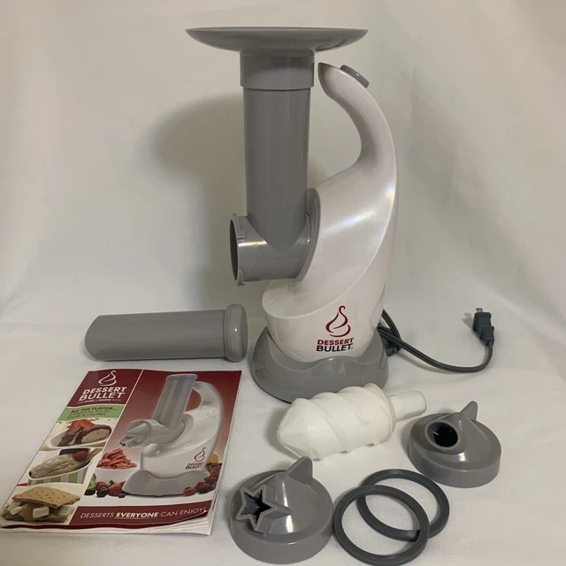 Magic Bullet Dessert Bullet DB-01 includes 2 tips and Desert Booklet.