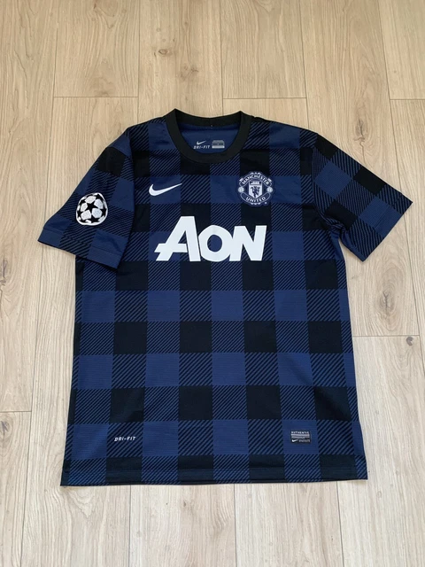 Manchester United Auswärts Trikot 2013/14 gr.L,# 10Rooney ,Champions League UCL