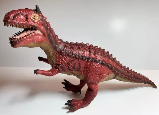 Disney Parks Dinoland Animal Kingdom Carnotaurus Dinosaur Large Soft Latex  - 34”