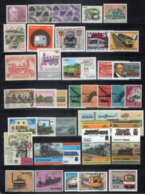 Trains Collection Most MNH Railroad Locomotives Transportation ZAYIX 0124S0300