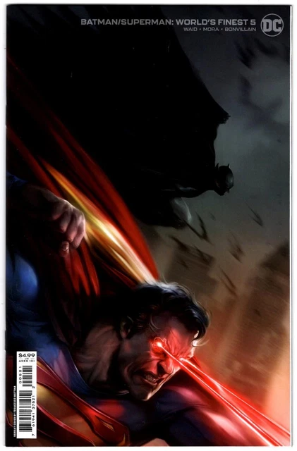 Batman Superman Worlds Finest #5 Variant Francesco Mattina Cardstock Dc Comics