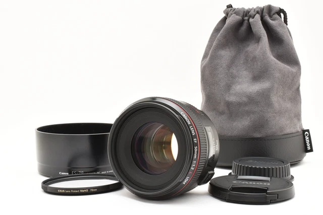 MINT] CANON EF 50mm F1.2 L USM AF Ultrasonic Lens From JAPAN #C300
