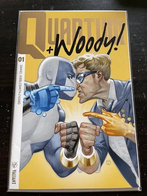 Quantum & Woody #1 Gold Variant, Valiant 2012,