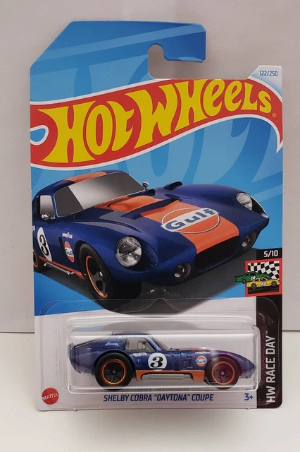 Hot Wheels Shelby Cobra Daytona Coupé Hw Race Day 2025 Hot Wheels Shelby Cobra Daytona Coupé Hw Race Day 2025