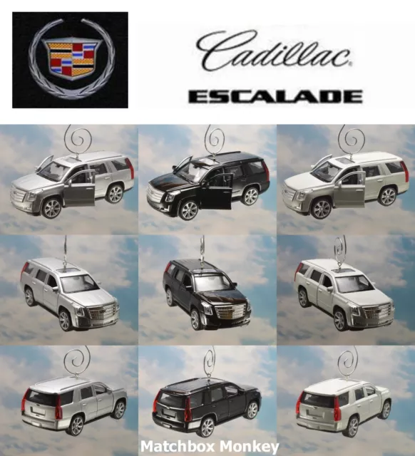 2017 GM Cadillac Escalade Custom Christmas Tree Ornament Adorno