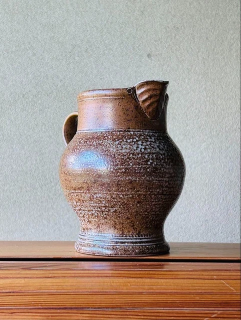 STEVE HARRISON Salt glazed Jug 2000年製 STEVE HARRISON Salt Glazed Jug, 2000, with Certificate of