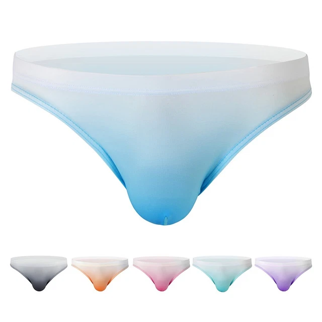 Perizoma Uomo Vita Bassa In Spandex | Bikini Slip Elastici E Morbidi | Biancheria Intima Colori Vari