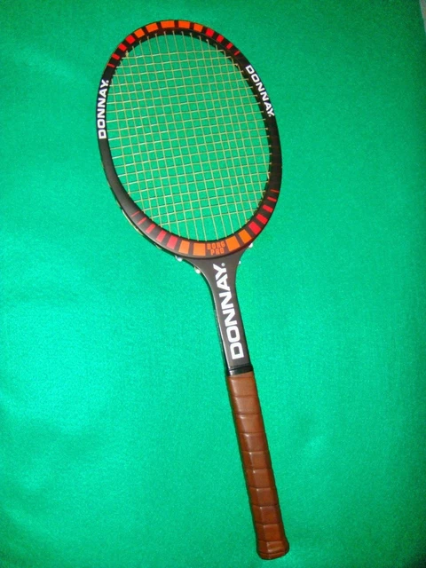 Raquette de tennis Donnay Borg Pro vintage avec Tunisia