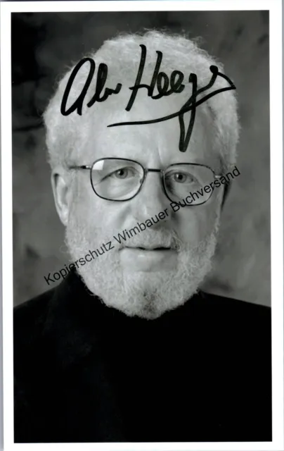 Alan Heeger Nobelpreis für Chemie 2000 // Autogramm Autograph signiert si 294381