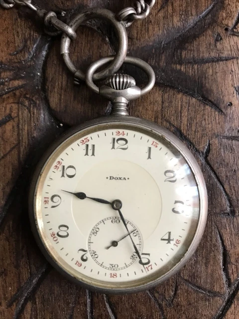 Montre à Gousset Doxa Médaille D'or Milan 1906 - Fabriqué En Suisse, Rare