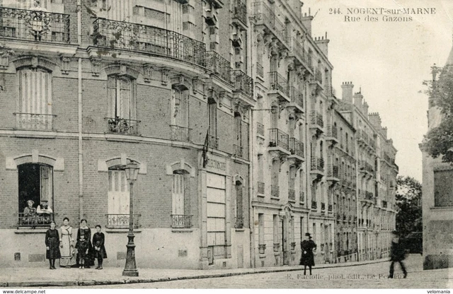 S10256 cpa 94 Nogent sur Marne - Rue des Gazons