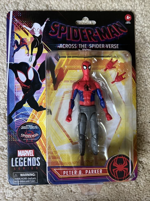 MARVEL LEGENDS SPIDER-MAN Across The Spider-Verse PETER B. PARKER nuovo
