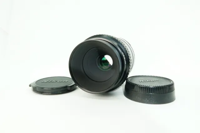 [Casi como nuevo] Lente Nikon AI Nikkor Macro 55 mm f/3,5 Ai MF de Japón #47