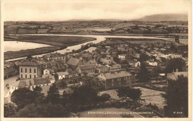 Enniskillen, Co. Fermanagh. From Cole Monument # R.974 by Valentine's.