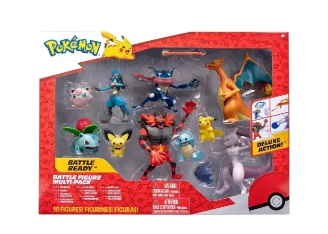 Pokemon XY Tomy Side X Mega Evolution Set of 5 Figs Charizard Mewtwo  Lucario