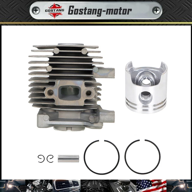 Kit De Piston Cylindre 34 Mm 4140 020 1204 Pour Débroussailleuse Stihl FS38 FS45 FS46 FS55 Souffleur BG45 46 55 65 85