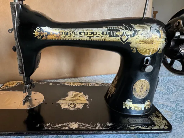 Máquina de coser Singer, principios del siglo XX