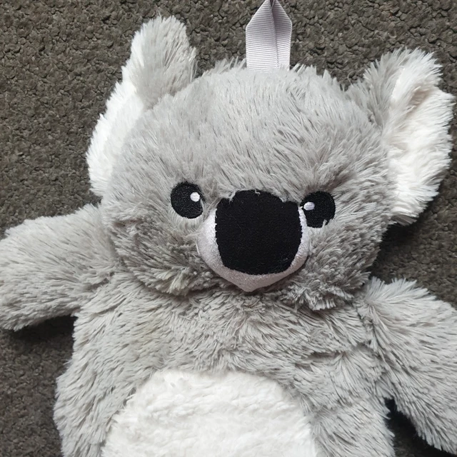 PRIMARK GREY AND White Koala Bear Hot Water Bottle Cover £4.99