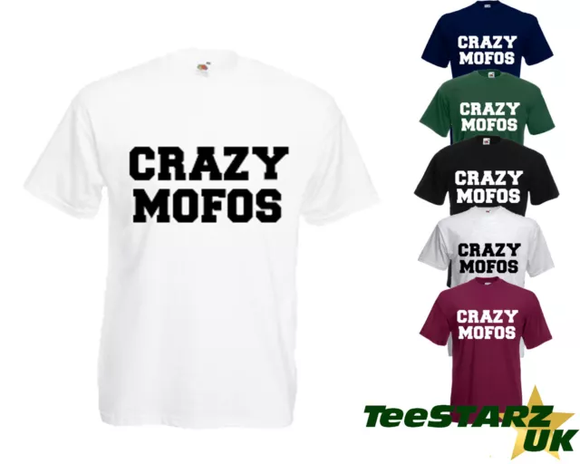 T-shirt ventilatore crazy mofos one direction nial harry zayn louis liam director 1D