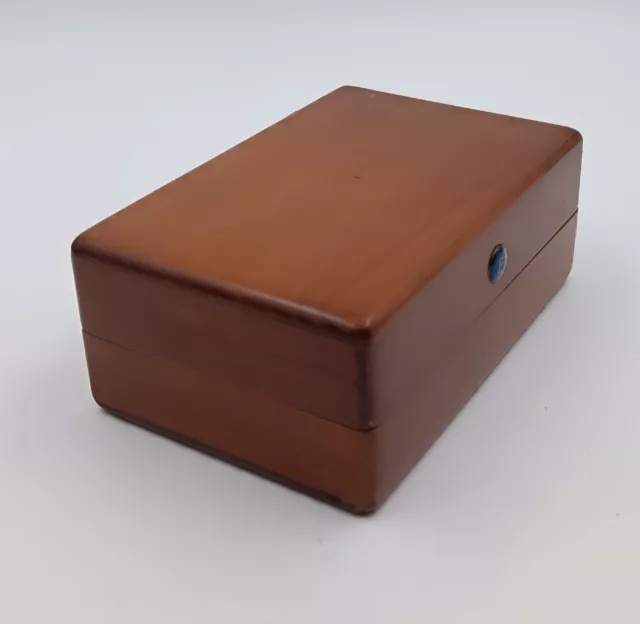 Eberhard Watch box wood vintage/ scatola per orologio in legno molto rara 3