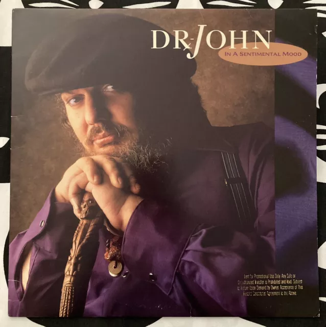 Dr. John - In A Sentimental Mood Vinyl PROMO GOLD STAMP US 1st Press Warner Bros