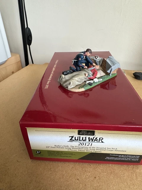 Figurines William Britain – Guerre Anglo-Zouloue – WB20028 Overwhelming Odds – Retiré